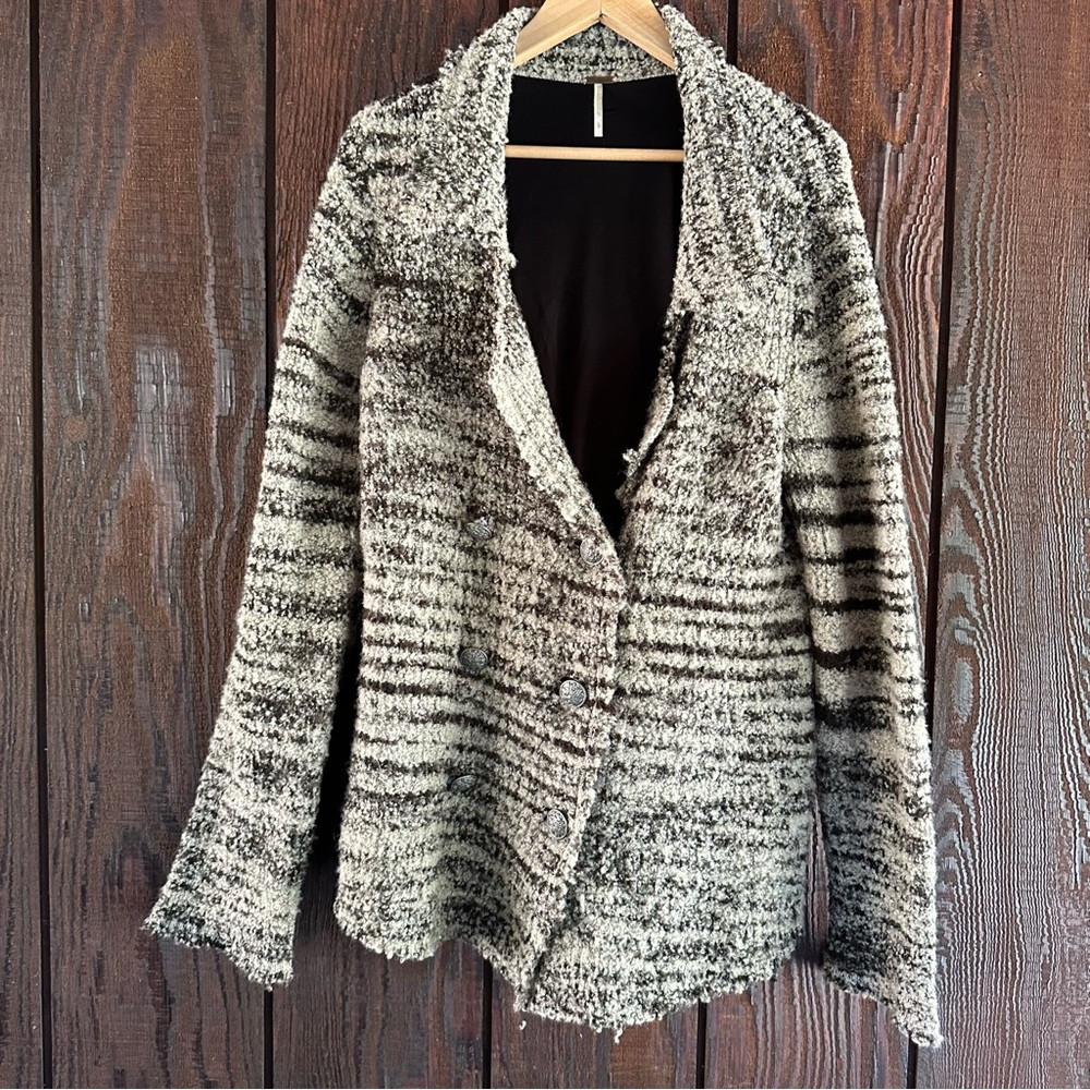 Free people wool blend Jacket